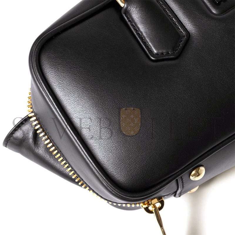 MIU MIU ARCADIE LEATHER HANDBAG 5BB148 (27*12*9cm) MIU MIU ARCADIE LEATHER HANDBAG 5BB148 (27*12*9cm)